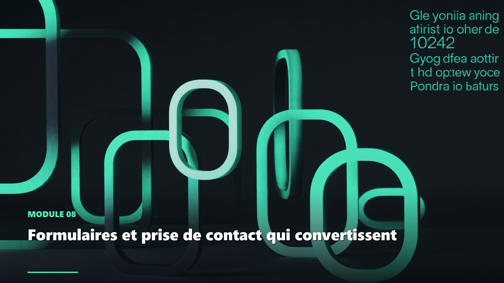 Couverture du module 8