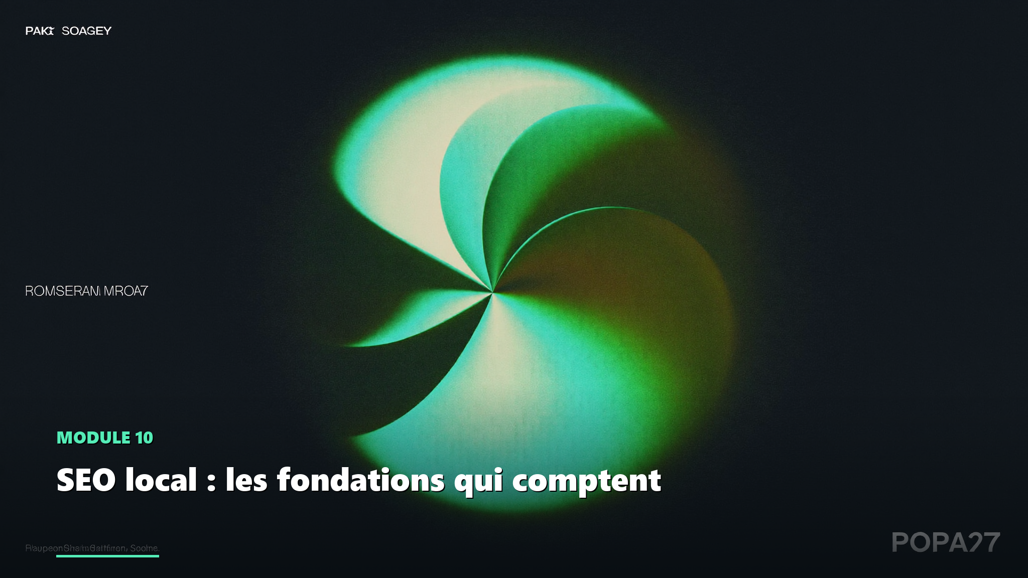 Couverture du module 10
