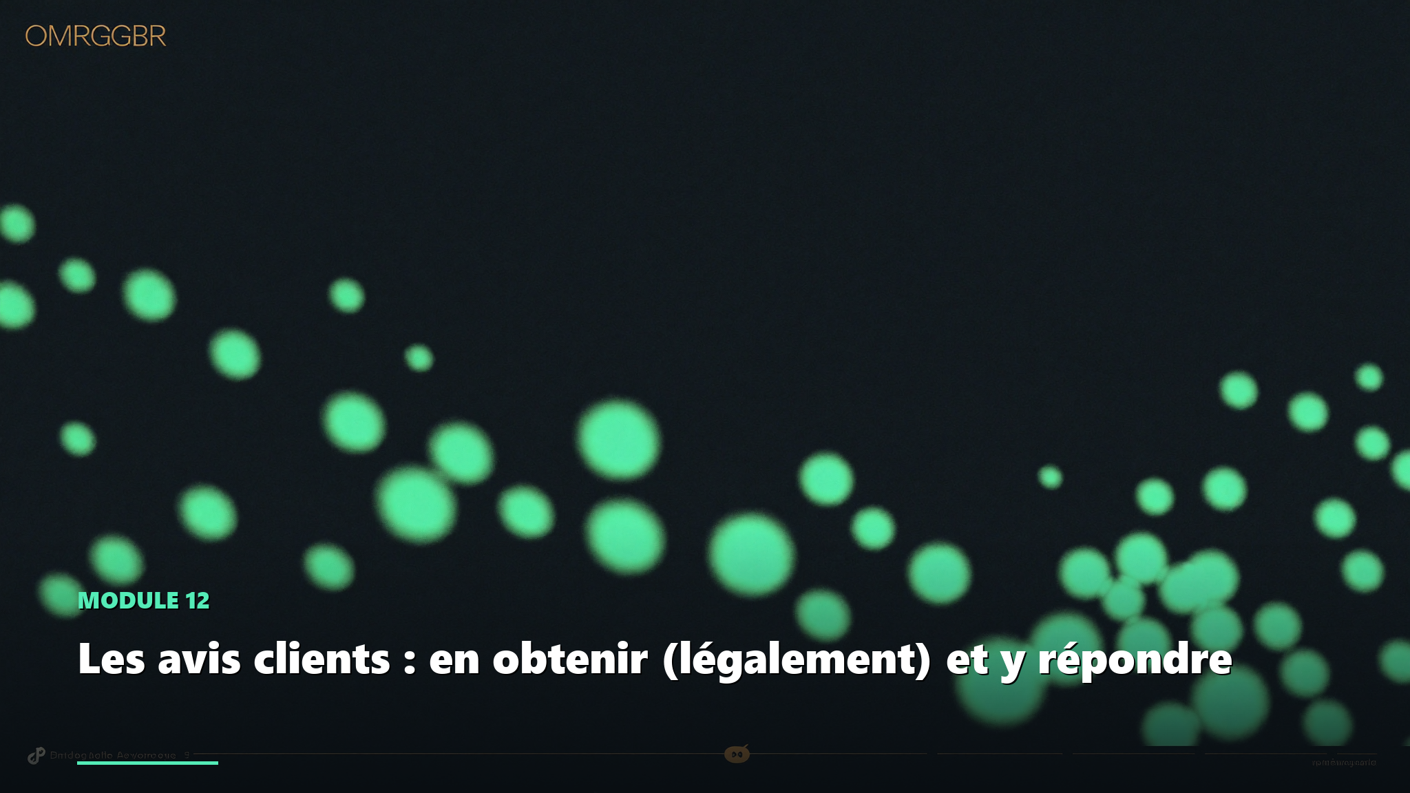 Couverture du module 12